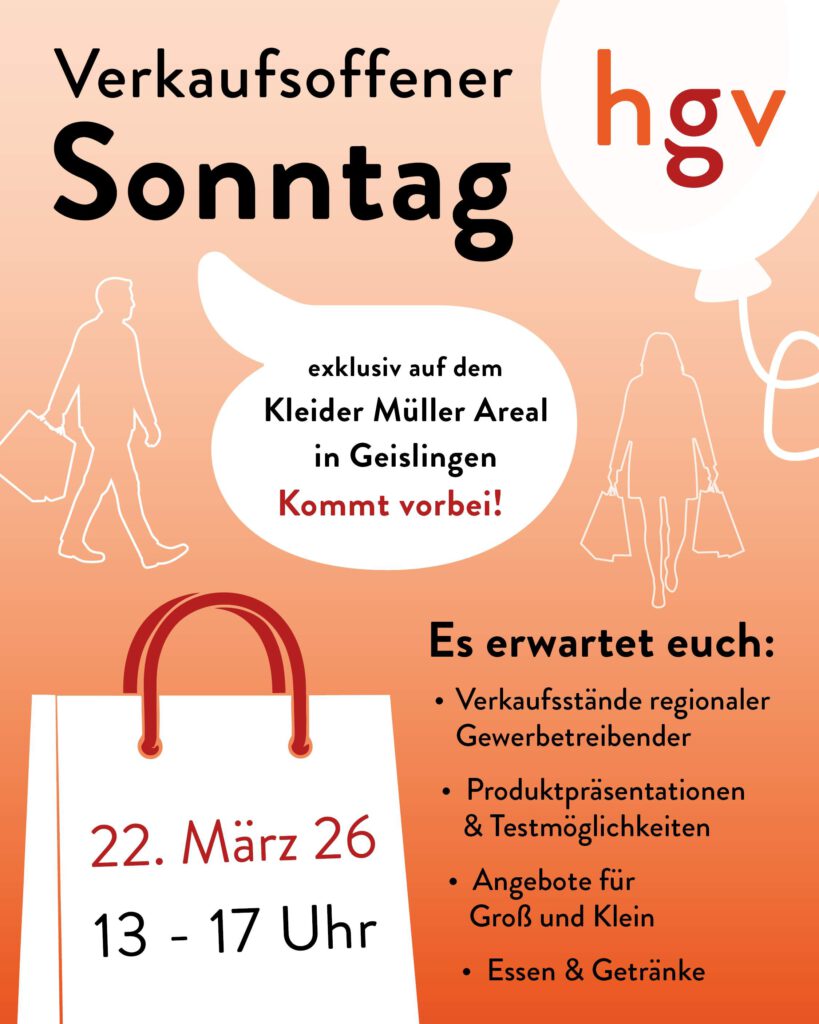 Verkaufsoffener Sonntag am 22.03.2026